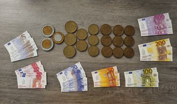 Lot fausse monnaie apprentissage