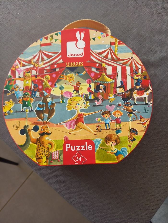 Puzzle janod cirque 54 pièces 5-8ans