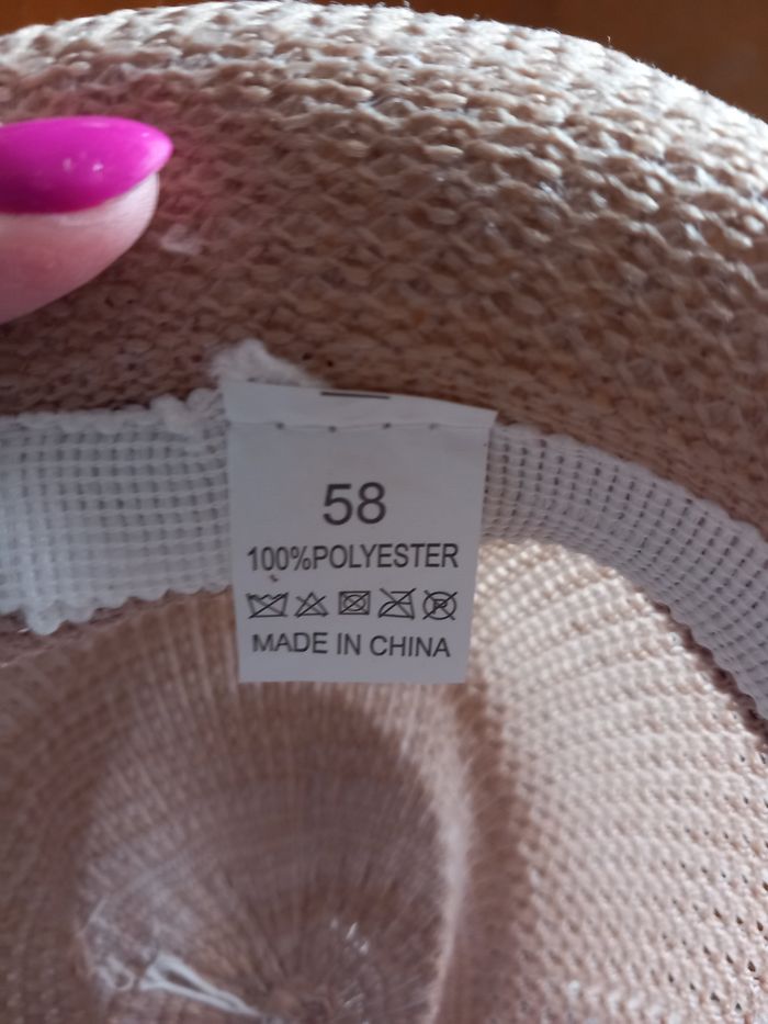 Chapeau taille 58 - photo numéro 3