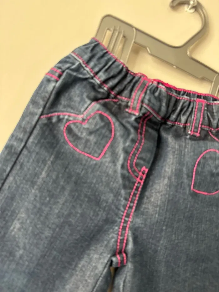 👖🌻jeans brut - bébé fille - 9 mois - très bon état - 71 cm - photo numéro 3