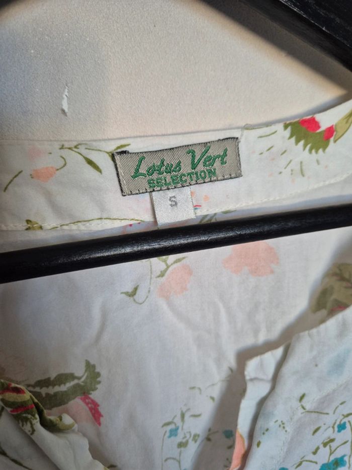 Blouse Lotus vert taille S - photo numéro 3
