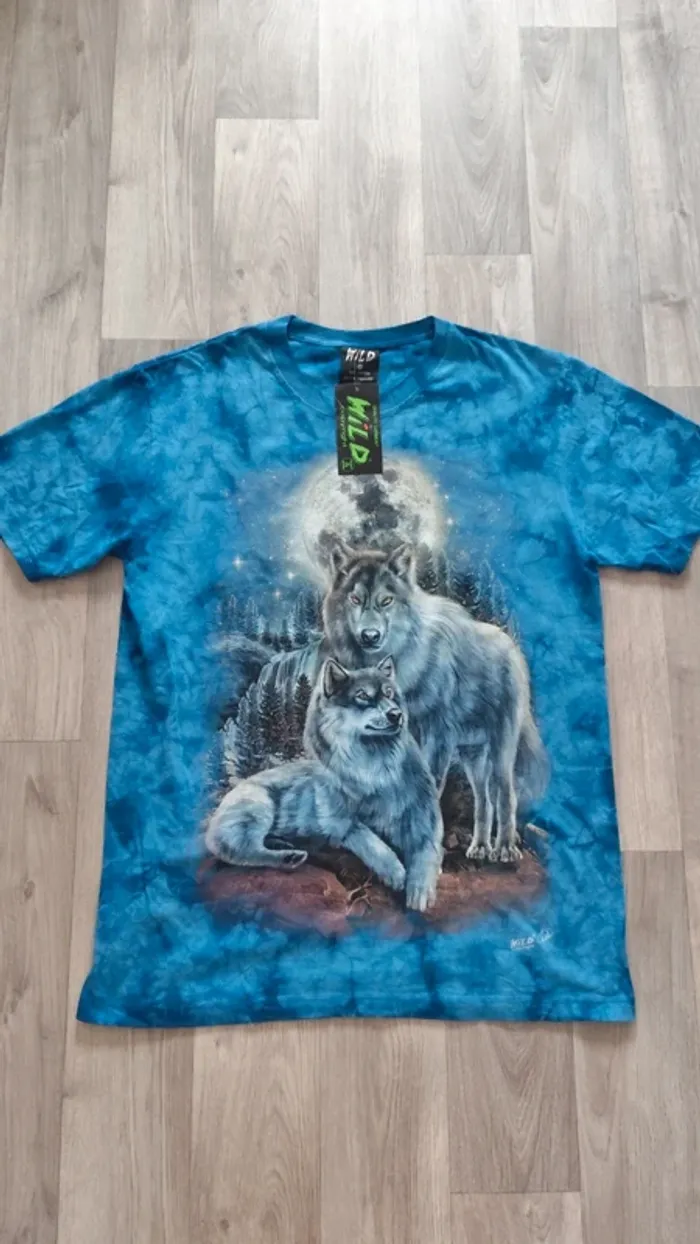 T-shirt loup neuf