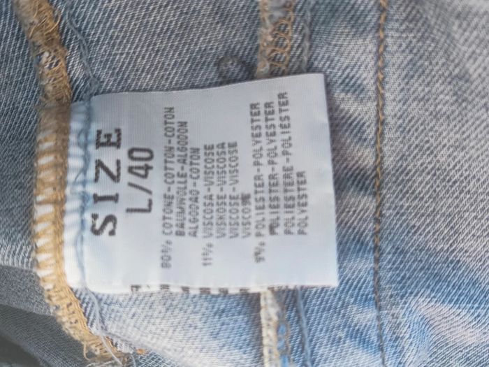 Veste en jeans femme taille L - photo numéro 5