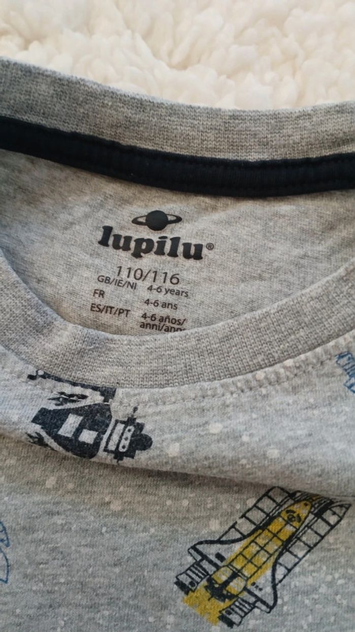 Tee-shirt manches longues garçon taille 4-5 ans - photo numéro 3