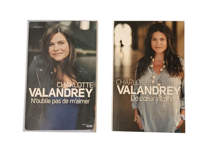 Deux livres : Charlotte Valandrey