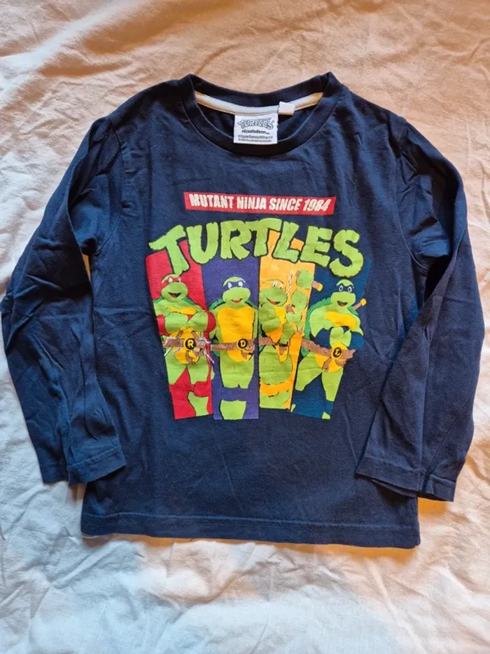T-shirt longue manche Tortue Ninja