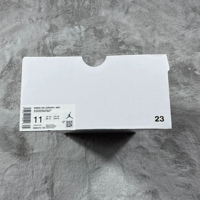 Nike Air Jordan 1 Mid « White Oxidized Green Sail » pointure 43 - photo numéro 15