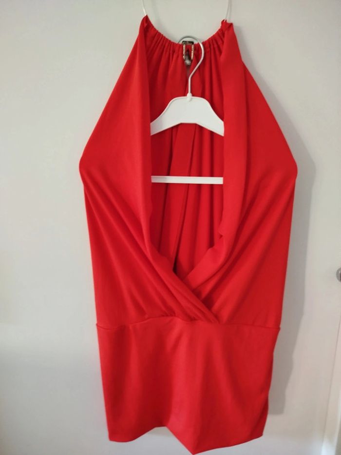 #robe#rouge#dos nu - photo numéro 3