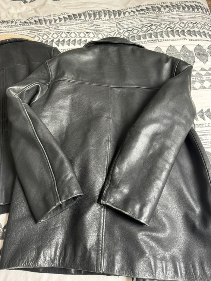 Manteau cuir chevignon L - photo numéro 14