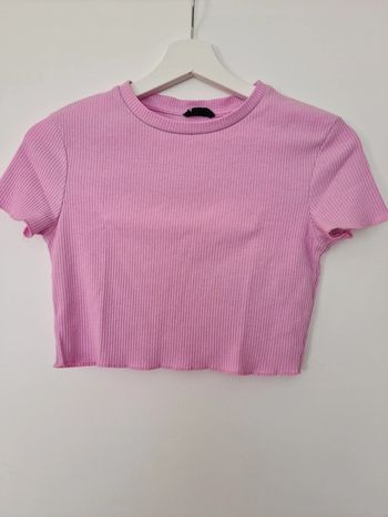 Top / crop rose Taille S Jennyfer