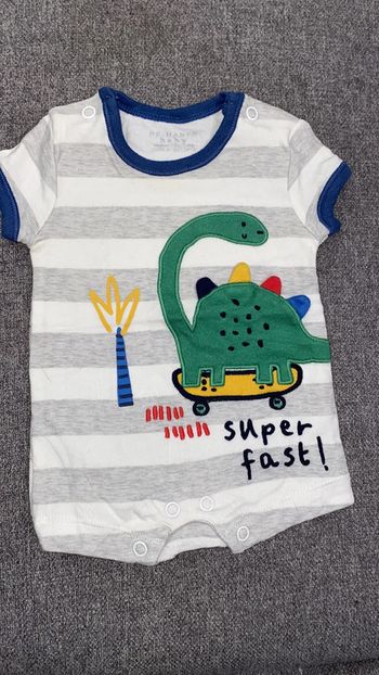 Barboteuse grenouillère dinosaures