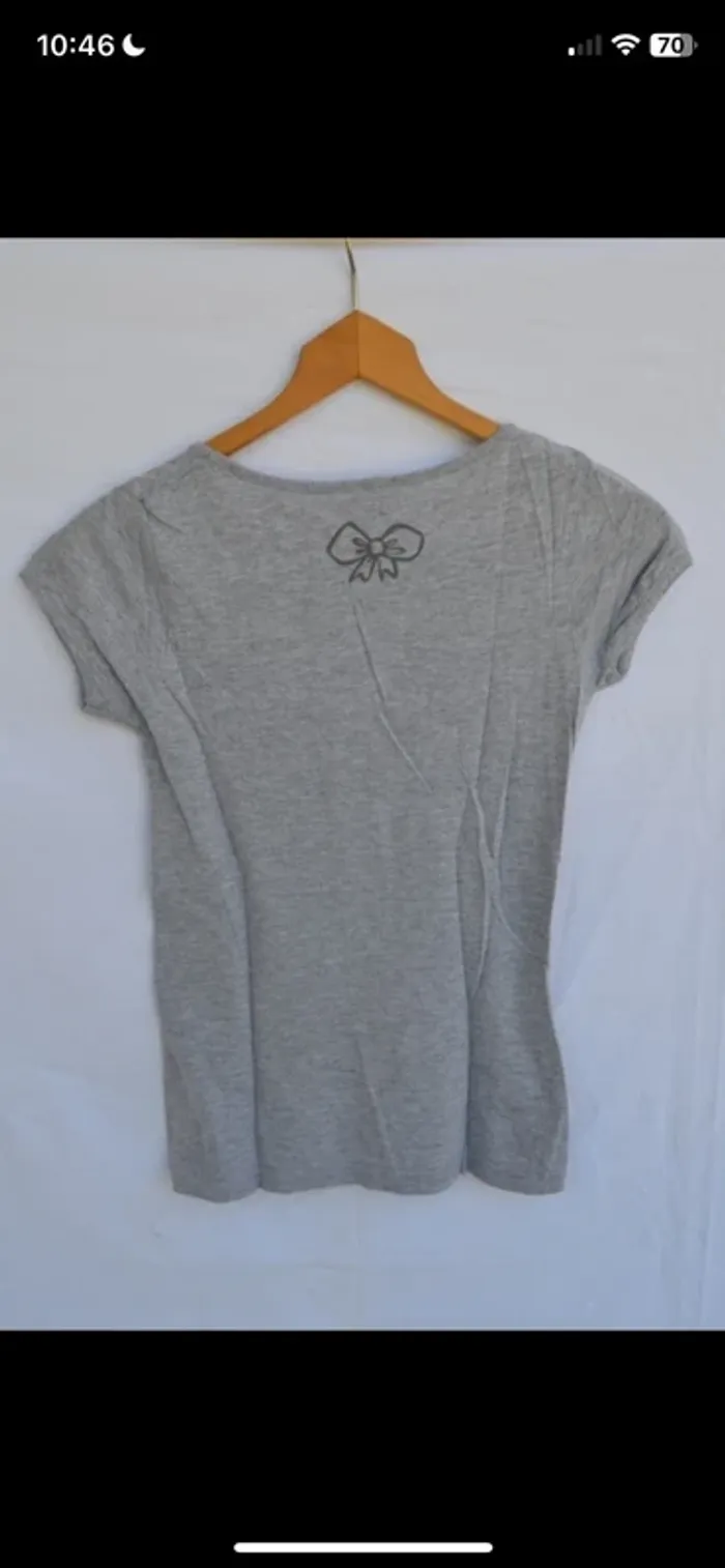 Tee shirt gris - photo numéro 6