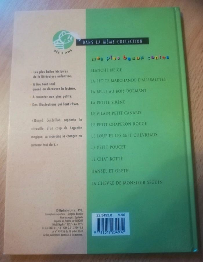 Livre Cendrillon - photo numéro 2