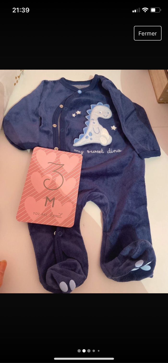 Lot de 2 pyjamas - photo numéro 2