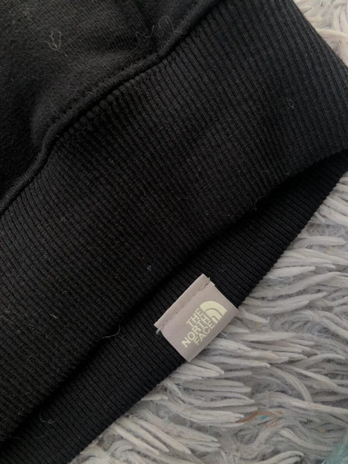 Sweat à capuche noir brodé - The North Face - photo numéro 5