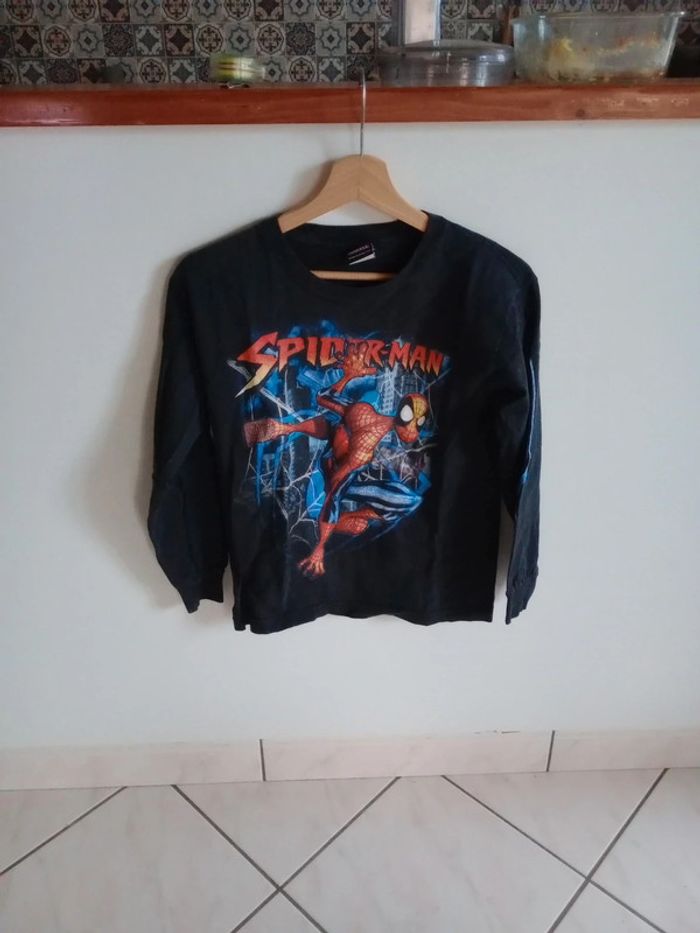 T-shirt manches longues 14a Spider-Man c53