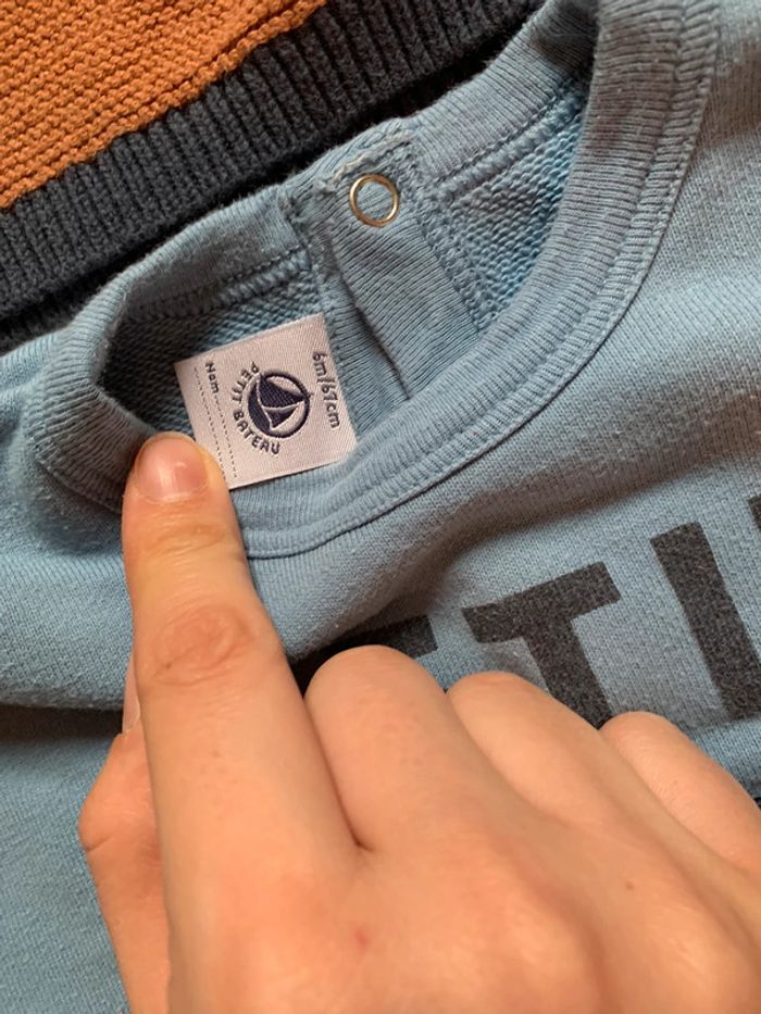 Pull 6 mois Petit Bateau - photo numéro 2