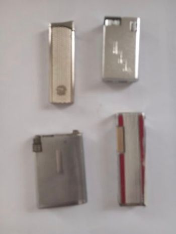 Lot De 4 Briquet Zippo Ancien