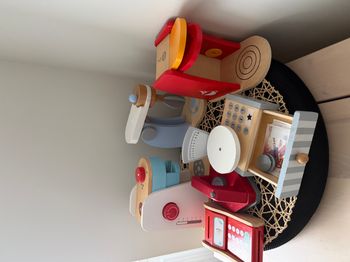Jouets cuisine en bois enfant