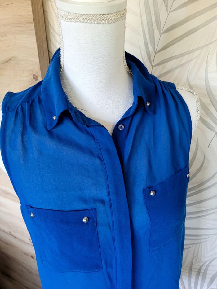 Blouse transparente sans manche femme pimkie - photo numéro 3