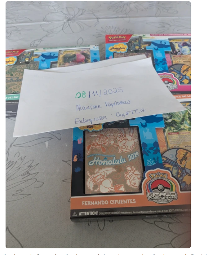 [Deck championnat du monde 2024 Pokémon]