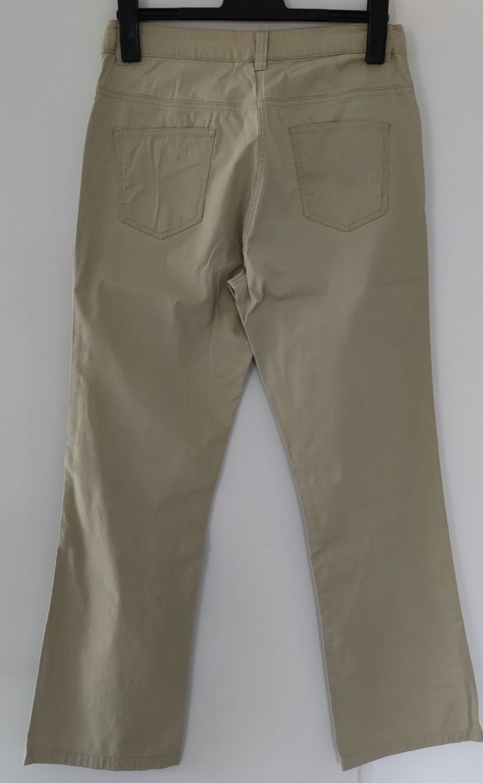 Jean marque Jacqueline Riu taille 40 vert pomme pour femme - photo numéro 2