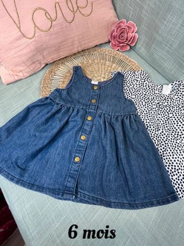 Ensemble 4-6 mois 68 cm h&m - photo numéro 6