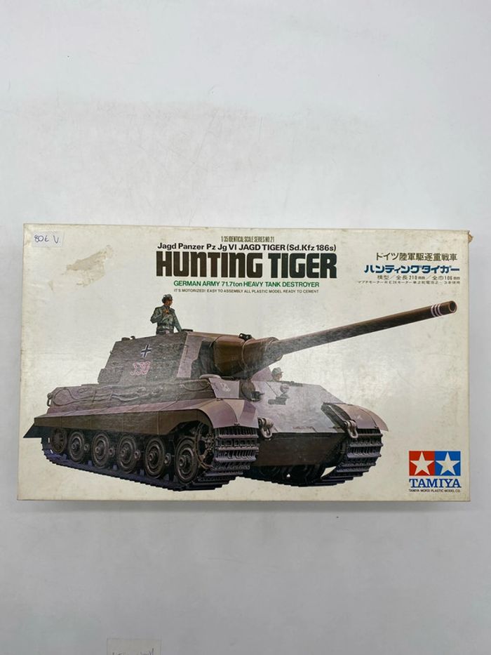 Maquette Tamiya Hunting Tiger motorized
