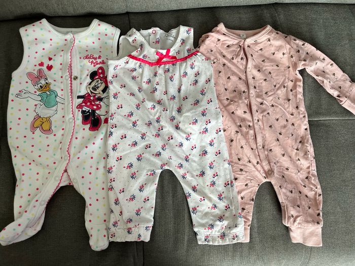 Barboteuses légères 1 mois