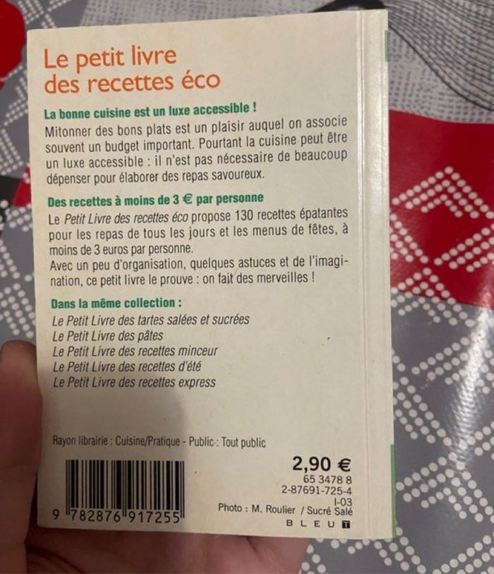 Le petit livre des recettes éco - photo numéro 2