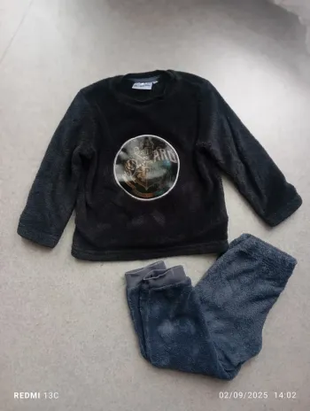 Pyjama velours 4ans Harry Potter