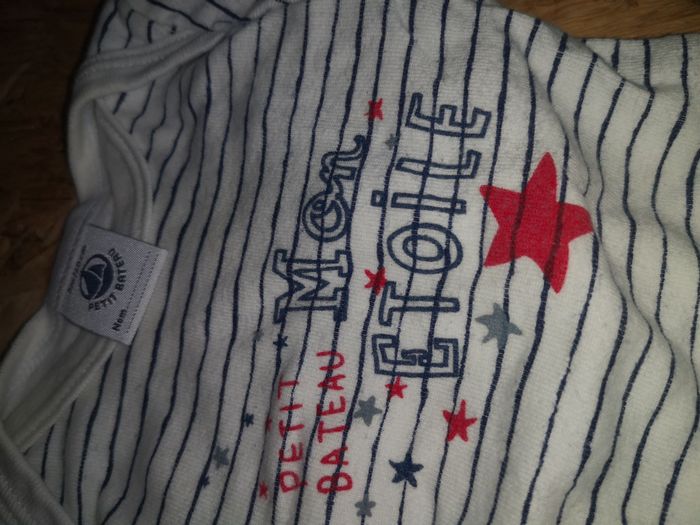 Body longue manche 6mois petit bateau - photo numéro 2