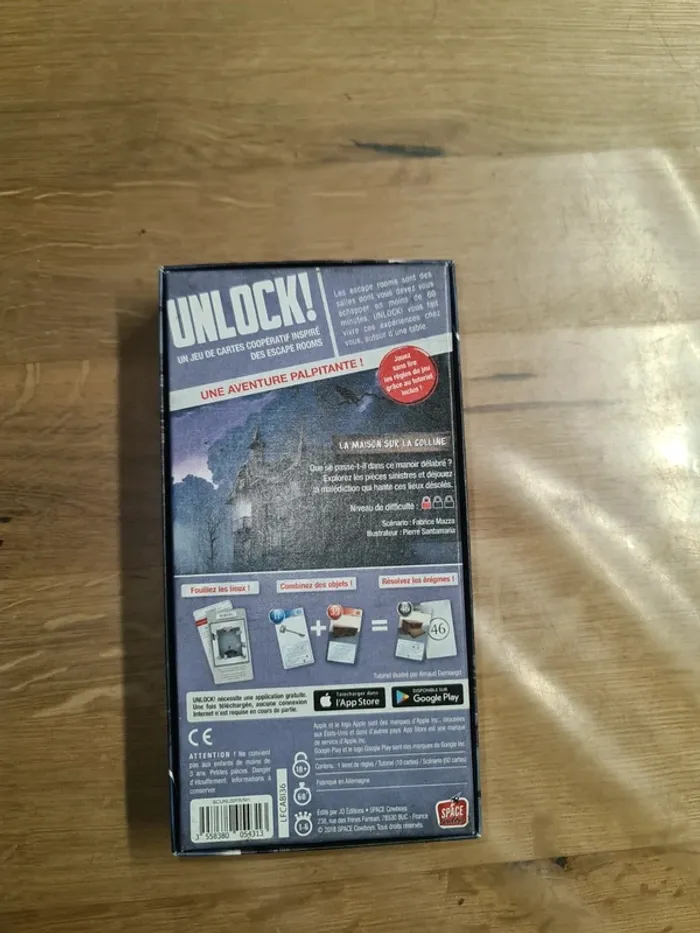 Jeu Unlock Maison Sur La Colline des éditions Space Cowboys, - photo numéro 3