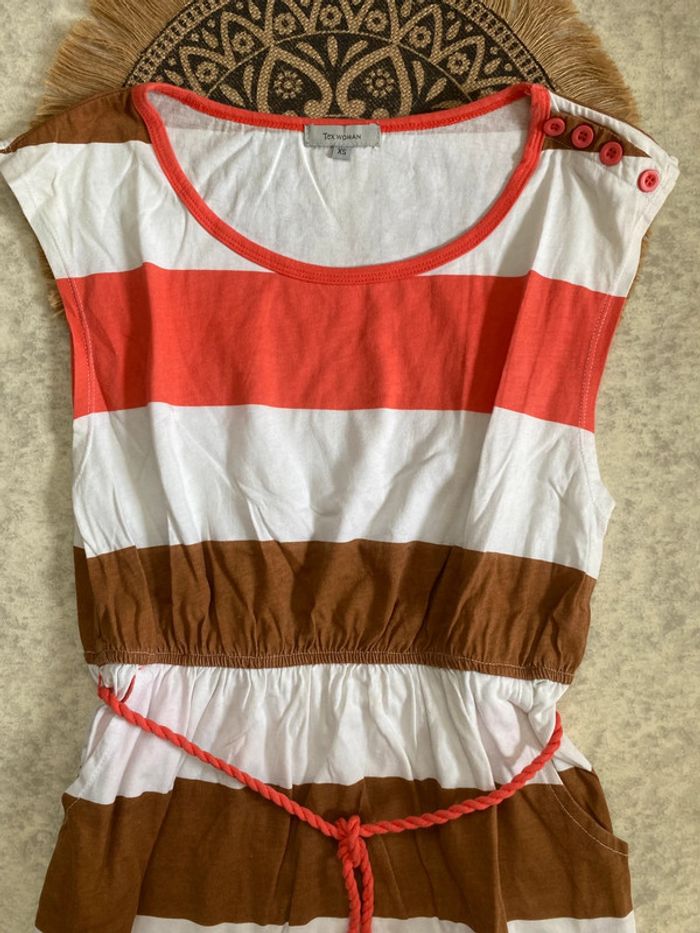 Robe rayée femme Tex xs - photo numéro 2