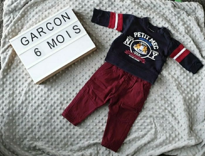Ensemble bébé garçon InExtenso Neuf 6 mois