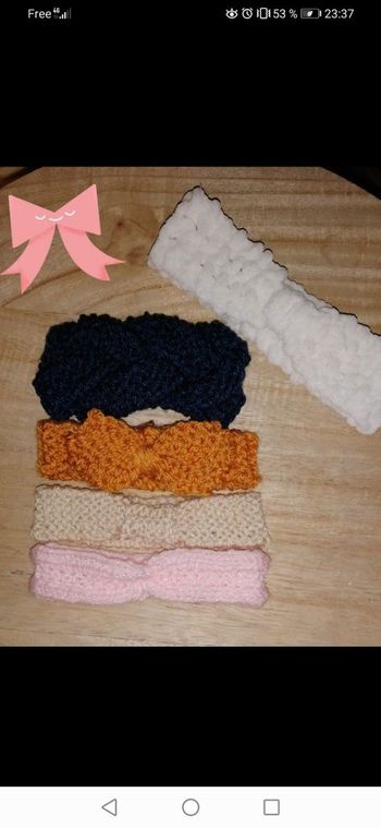Création Bandeau bébé