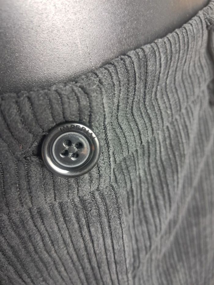 Impérial pantalon velour noir T 38 en tbe - photo numéro 5