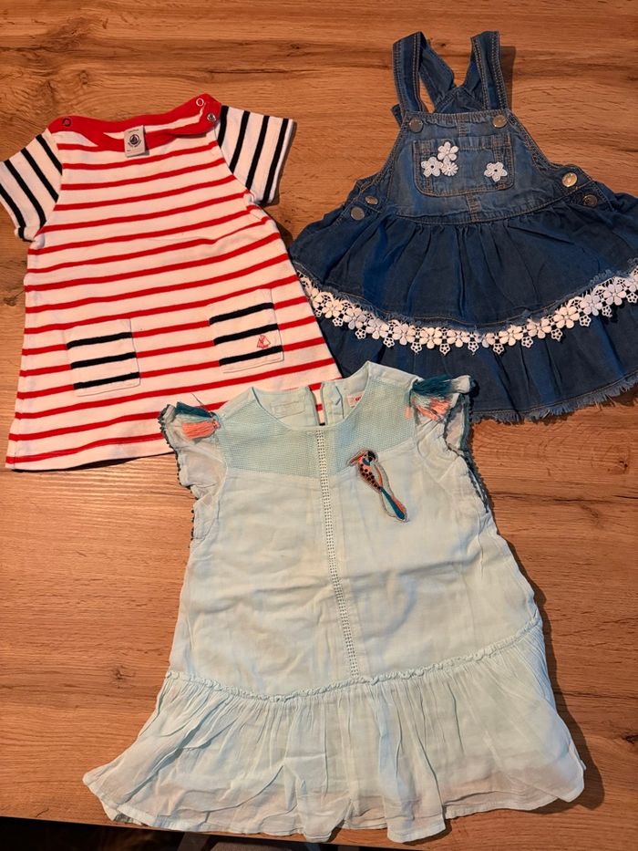 Lot de 3 robes  12 mois