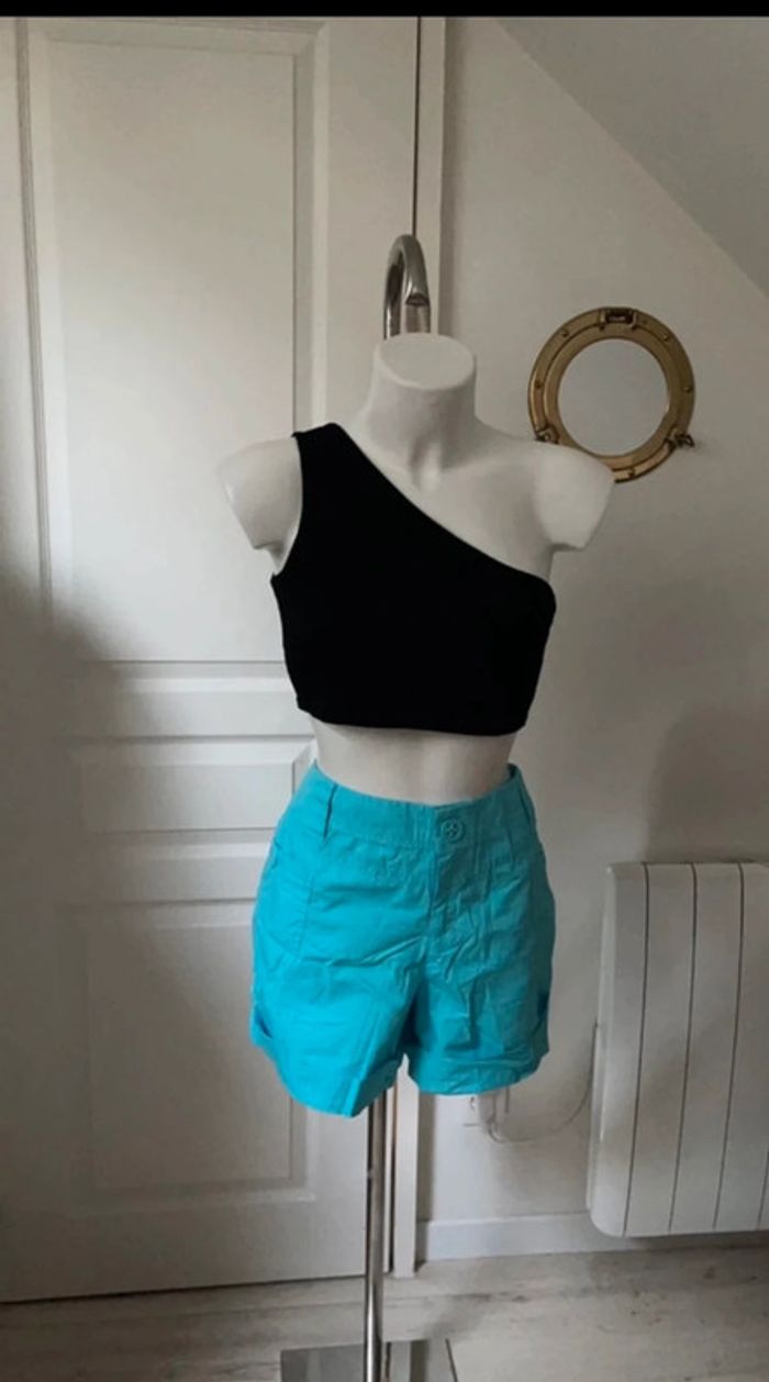 Short bleu - photo numéro 2