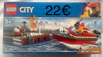 LEGO City - L'incendie sur le quai (60213)