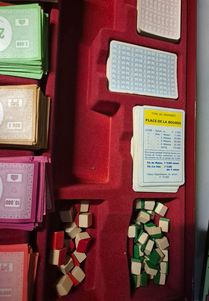 Ancien monopoly édition de luxe miro company 1961 - photo numéro 5