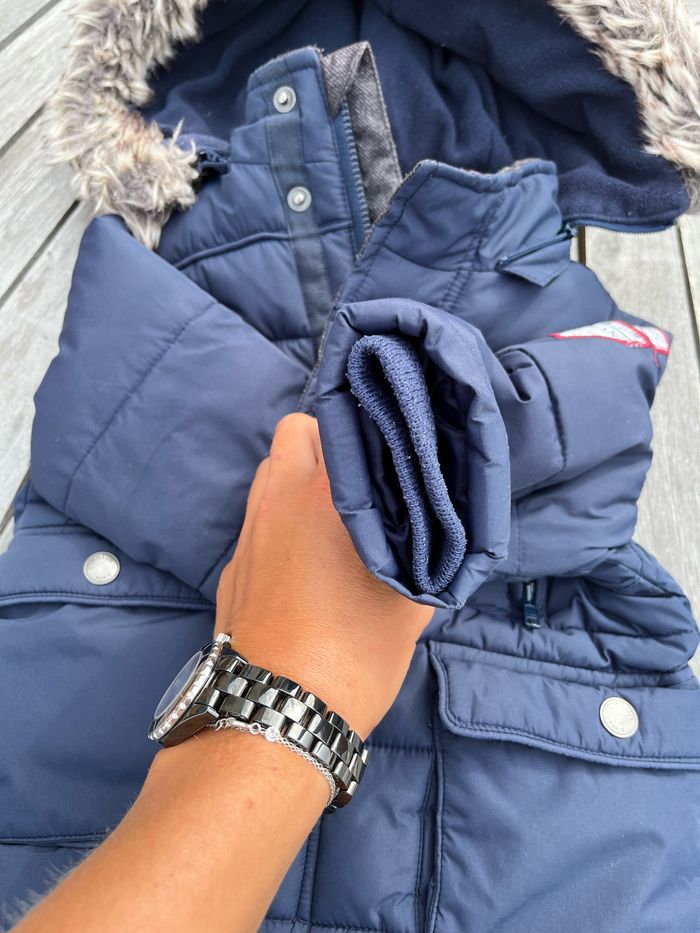 Manteau Cyrillus bleu marine - photo numéro 7