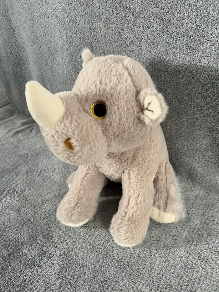 Peluche rhinocéros - photo numéro 2