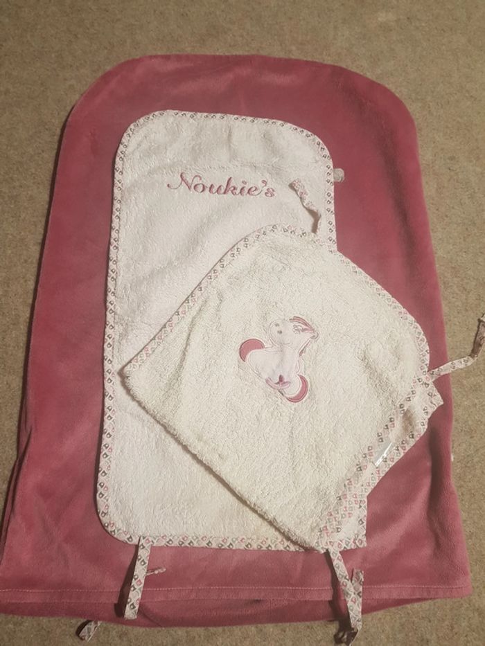 Matelas à langer dehoussable noukies Victoria et lucie