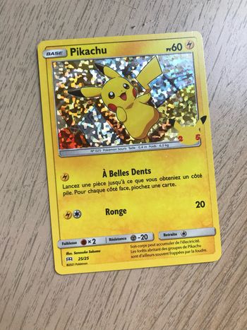 Carte Pokemon Pikachu