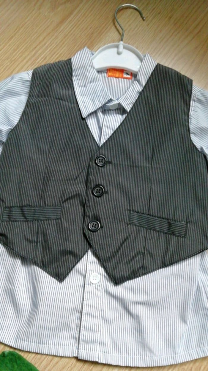 Chemise et bolero garçon 18 mois - photo numéro 2
