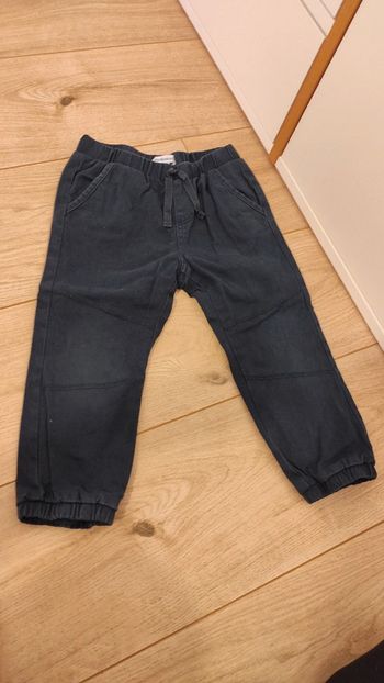 Pantalon doublé  taille élastique