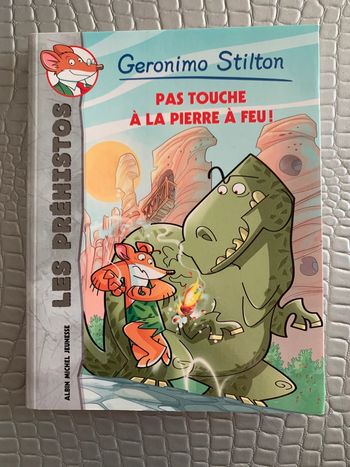 Livre : Pas touche à la pierre à feu !