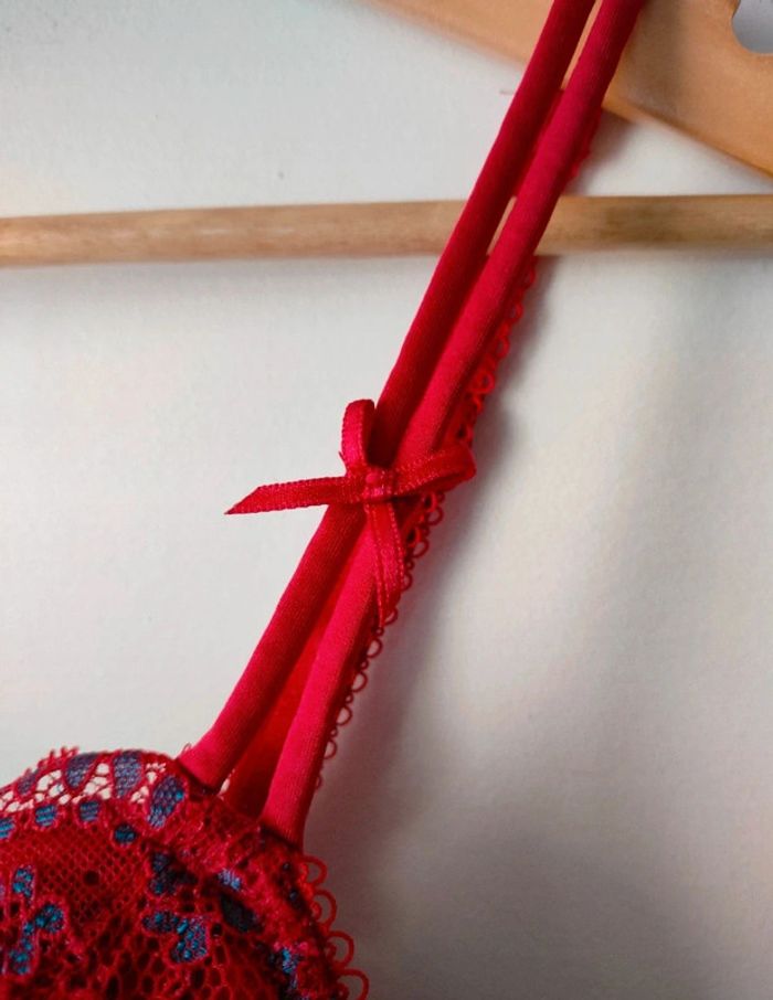 Lingerie rouge Etam XS - photo numéro 4