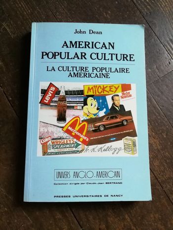 American Popular Culture John Dean